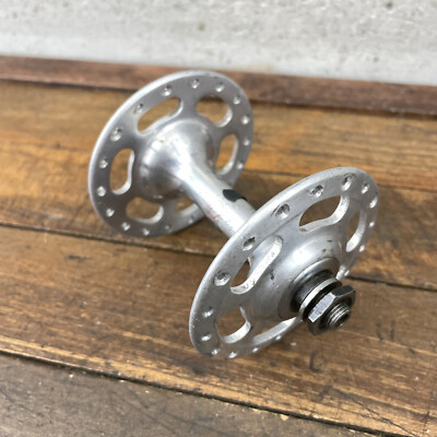 Vintage Campagnolo Record Front Hub High Flange 36 Hole 36h Oil