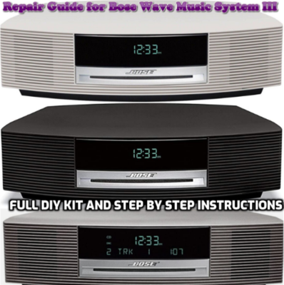 Bose Wave Music System III 3 Radio CD Skipping *Repair DIY SERVICE