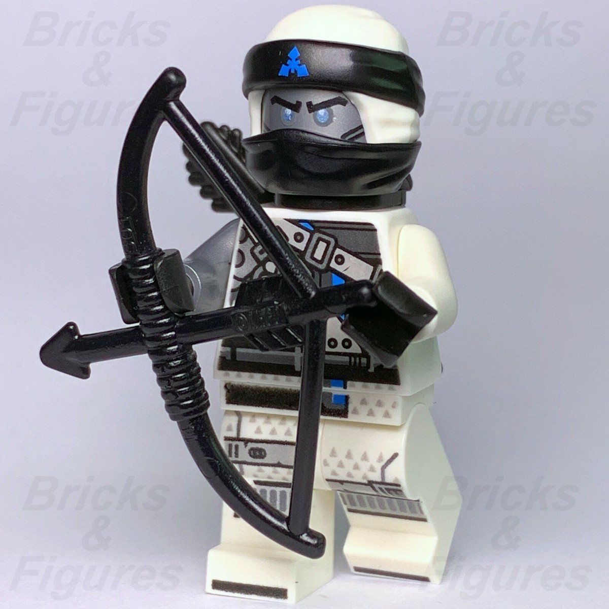 LEGO® Ninjago Zane Minifigure Hunted White Ice Ninja 70654 70655