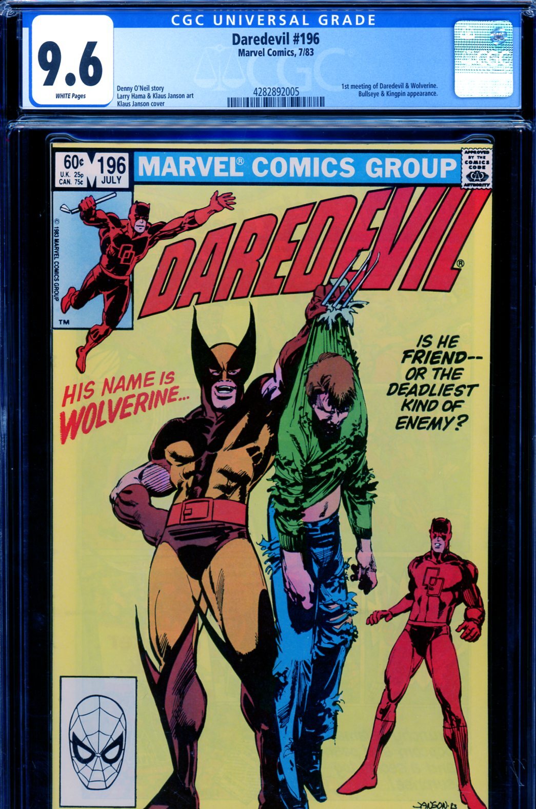 Daredevil #196 Value - GoCollect