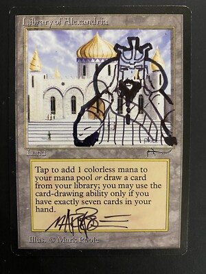 Mtg Arabian Nights Library of Alexandria | Magic the gathering