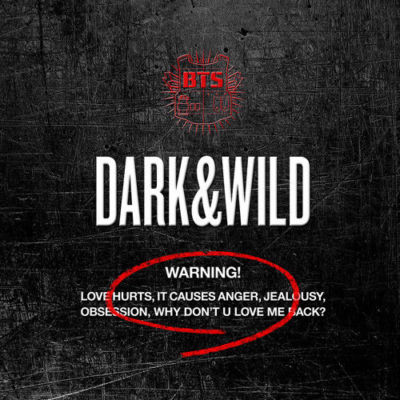 BTS [DARK & WILD] 1st Album CD+Photo Book+2p Photo Card+GIFT CARD