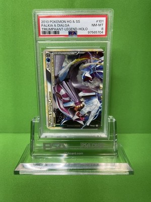 2010 POKEMOM HG & SS PALKIA & DIALGA TRIUMPHANT LEGEND HOLO 101