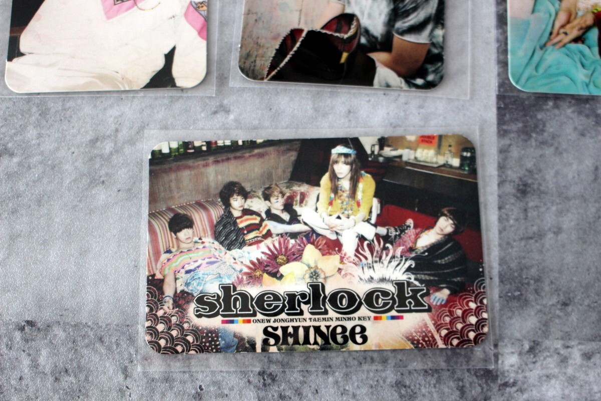 FULL SET x11 SHINee Sherlock Photocard Japan Single Limited KEY