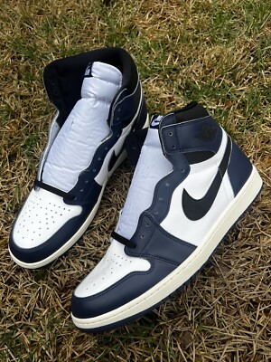 Size 16 - Air Jordan 1 Retro OG High Midnight Navy for sale online