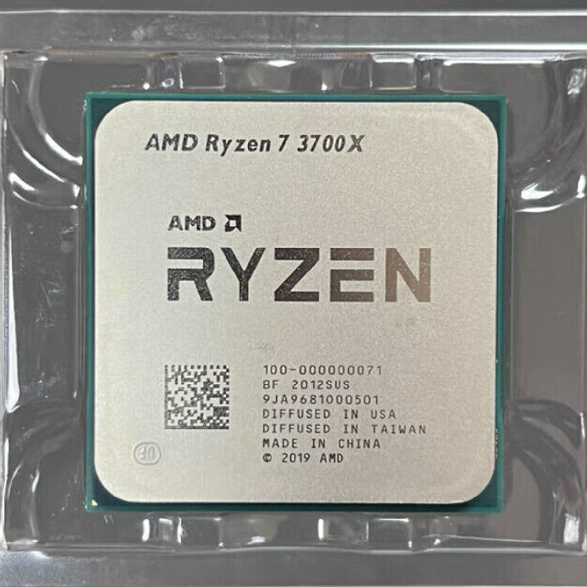 AMD Ryzen 7 3700X R7-3700X 3.6GHz 8Core 16T 32MB 65W AM4 CPU