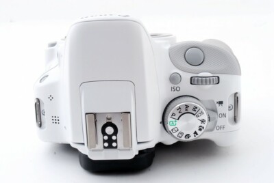 Canon EOS Kiss X7/Rebel SL1/100D 18.0MP 18-55mm White [Exc+++] w