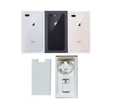 Apple iPhone 8 8+ Retail Box with OEM Accessories Original iPhone