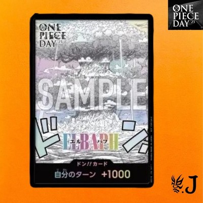 ONE PIECE Card Game 2025 Don!! Card ELBAPH Promo ONE PIECE DAY '25