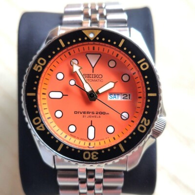 SEIKO DIVER SKX011 7S26-0020, Orange Boy, 200m W/P, Automatic