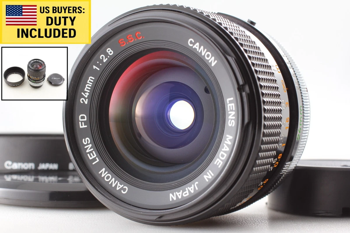 Canon FD f/2.8 Camera Lenses 24mm Focal for sale | eBay
