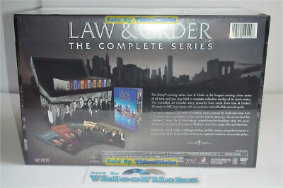 Law and Order Complete Series Seasons 1 through 20 (104-Disc) DVD