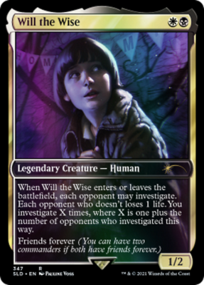 MTG- Secret Lairs: Stranger Things - Will the Wise (FOIL) *M/NM