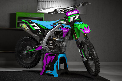 Graphics Kit for KAWASAKI KX450F (2019-2023) KX250F (2021-2023