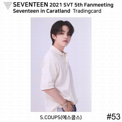 2021 SVT 5th Fan Meeting SEVENTEEN in Caratland Trading Card