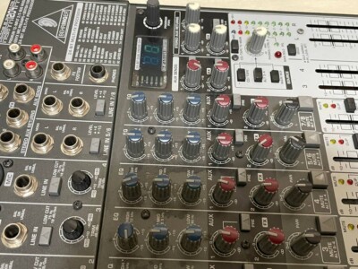 BEHRINGER XENYX 1204FX 12 Input ANALOG MIXER 2/2 Bus 24 BIT Multi