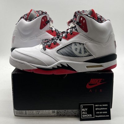 Size 12.5 - Air Jordan 5 Retro 2021 Quai 54 (DJ7903-106