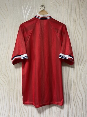 NORWAY 1998 1999 HOME FOOTBALL SHIRT SOCCER JERSEY UMBRO sz XL MEN