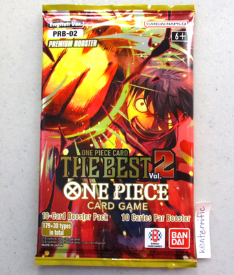 The Best Vol.2 Premium Booster Pack One Piece Card Game PRB02
