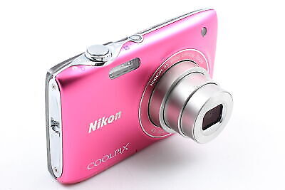 Nikon COOLPIX S3100 14.0 MP Digital Camera Fresh Pink Japan | eBay