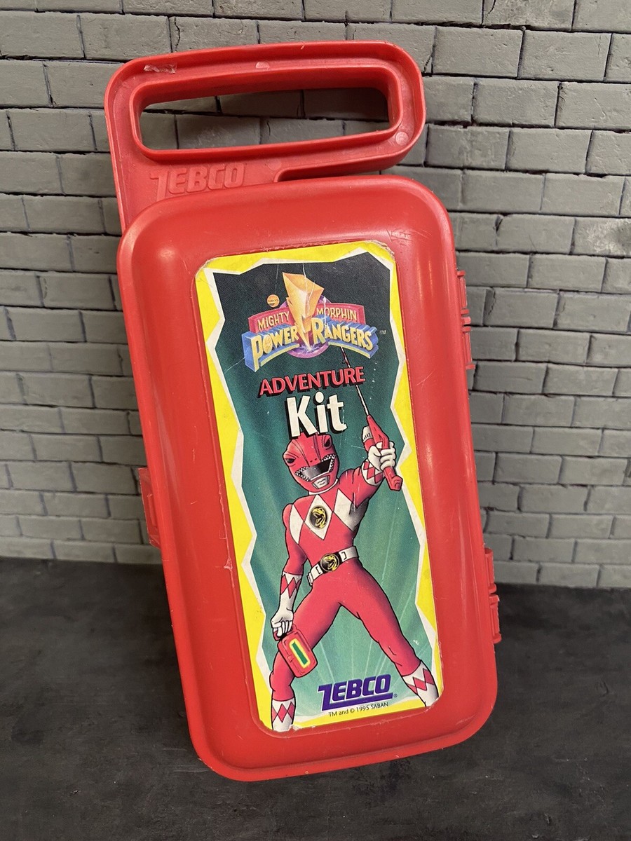 1995 zebco power rangers adventure kit red box saban mighty