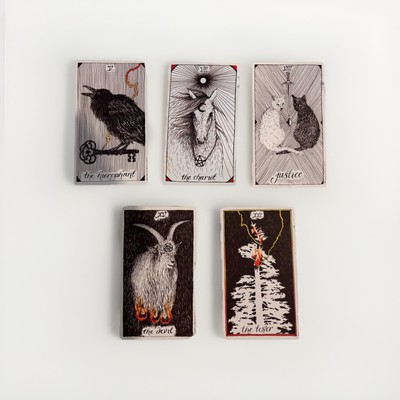 Single Cards Of The Wild Unknown Tarot : Created By Kim Krans | eBay