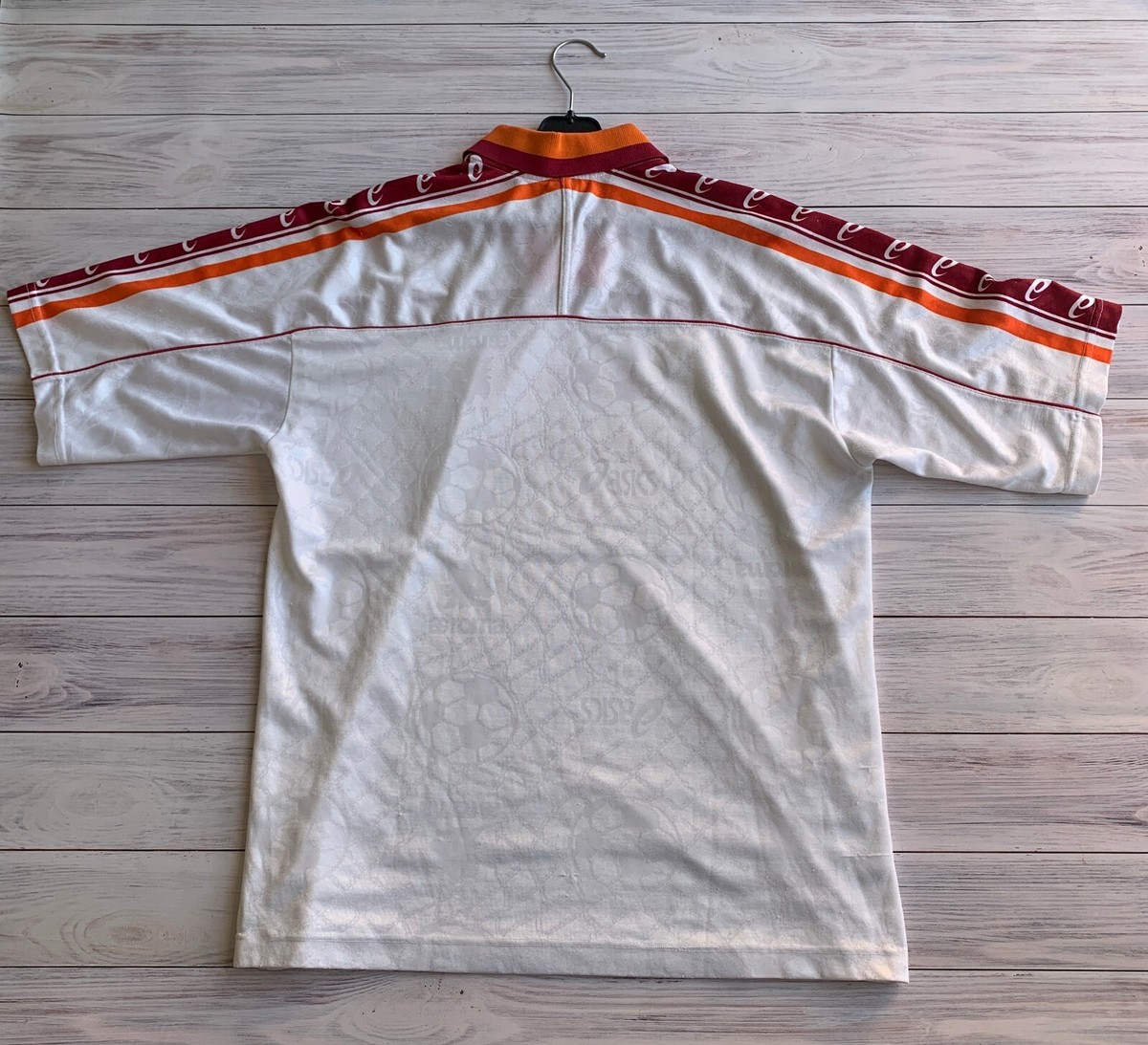 AS Roma 1995-1996 Away football shirt jersey trikot maglia Asics