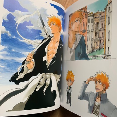 BLEACH Illustration Artwork Book JET 712 Page Ltd Thousand Year