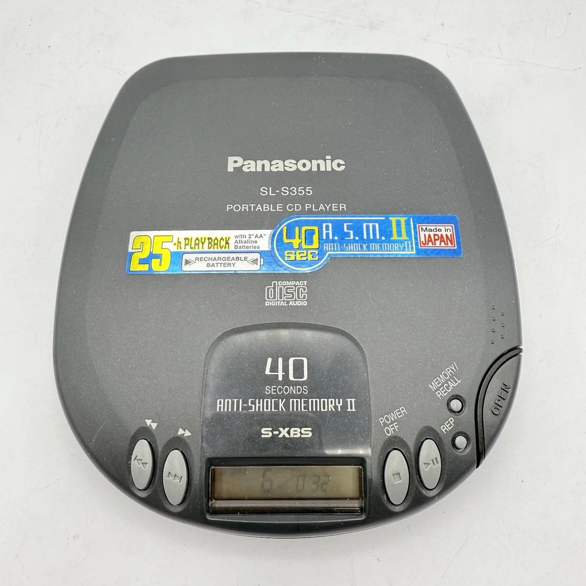 松下灰色个人CD 播放器| eBay