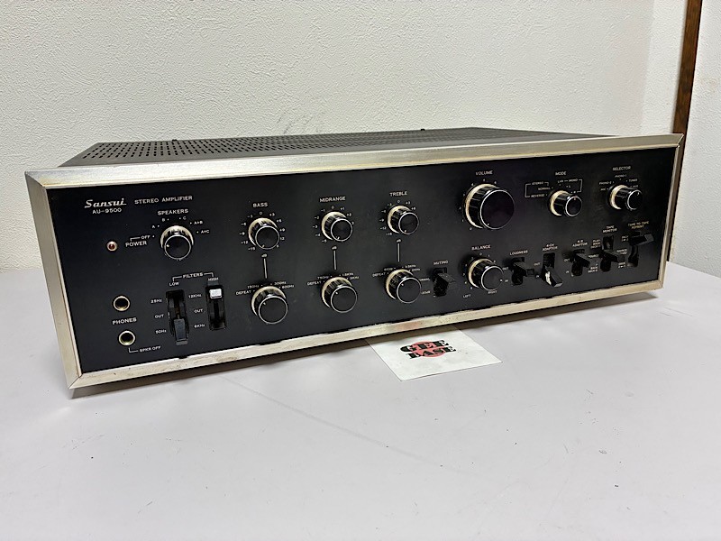 SANSUI AU-9500 Integrated premain amplifier Famous Machine | eBay