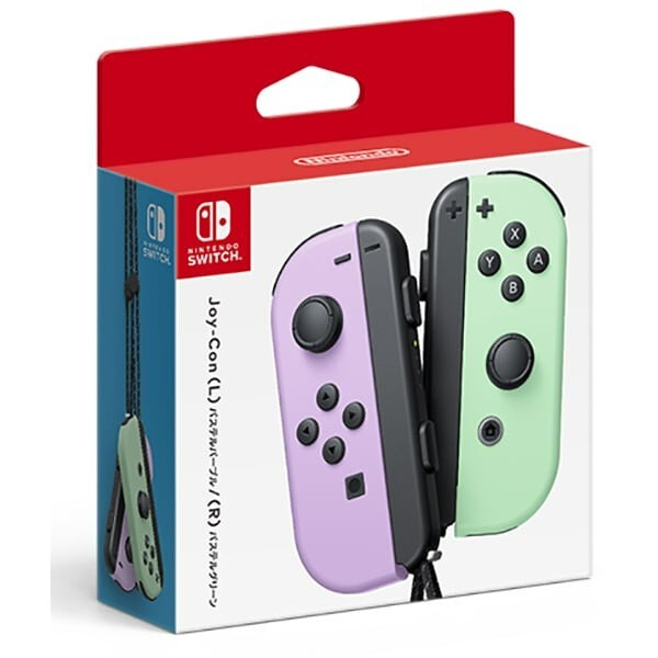 Joy-Con L/R Pastel Purple/Pastel Green Nintendo Switch Japan | eBay