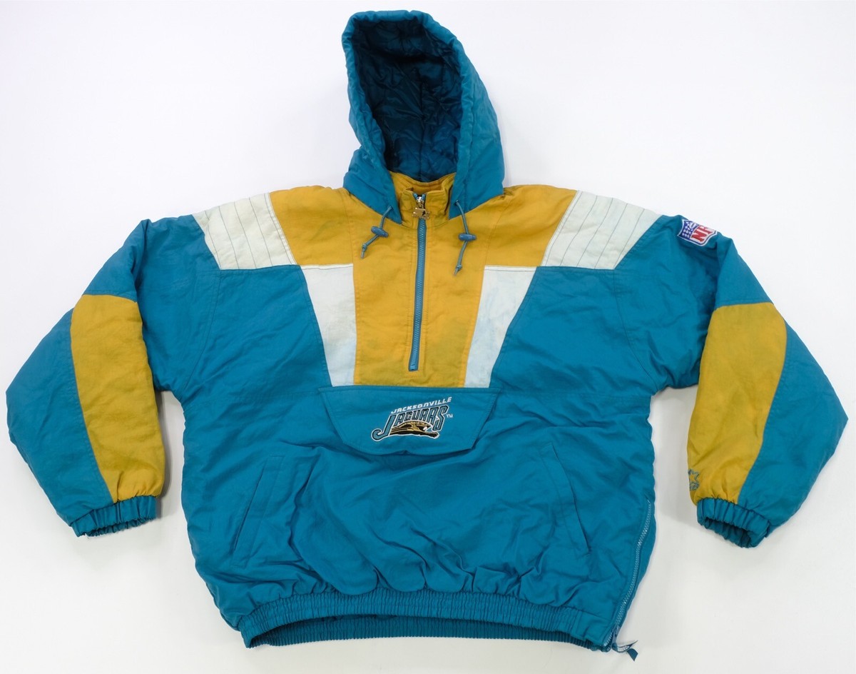 Rare VTG STARTER Jacksonville Jaguars Banned Pro Line Pullover