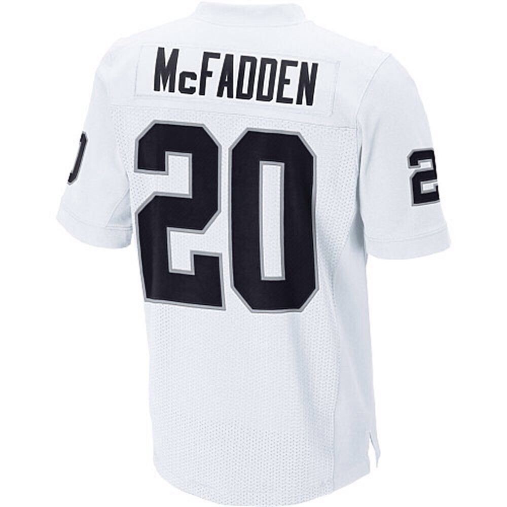 New 2XL Men's NFL On Field Nike Oakland Raiders McFadden White
