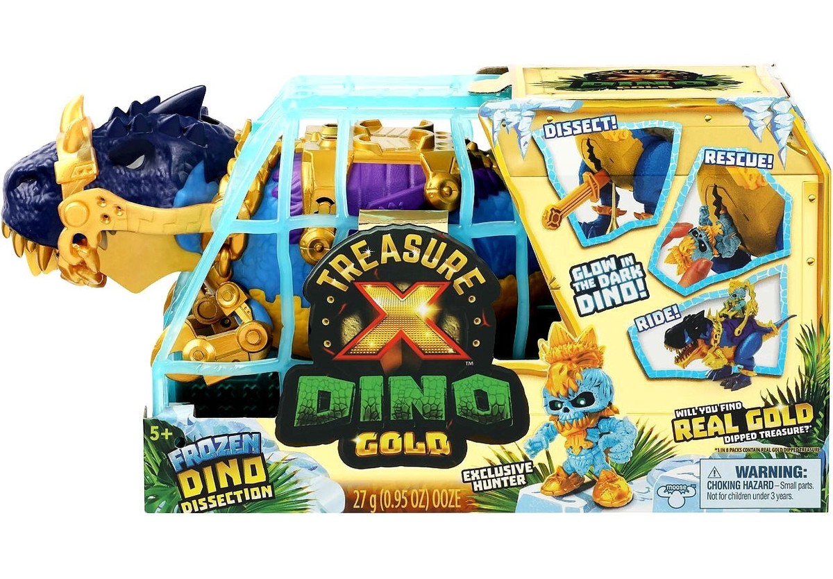 Treasure X Dino Gold FROZEN Dino Dissection Set [T-Rex] | eBay