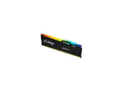 KINGSTON 16GB 5200MT/s DDR5 CL40 DIMM FURY Beast Black RGB
