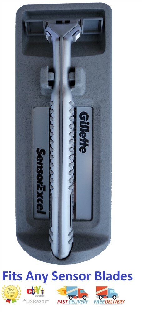 Gillette Sensor Excel Razor Metal Handle Fit Sensor3 Refill Shaver