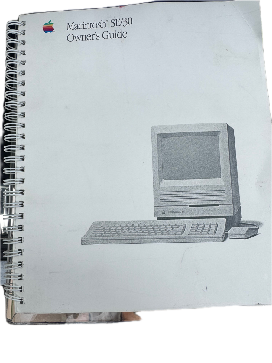 Vintage Macintosh Mac SE/30 Model M5119 Apple Computer - POWERS