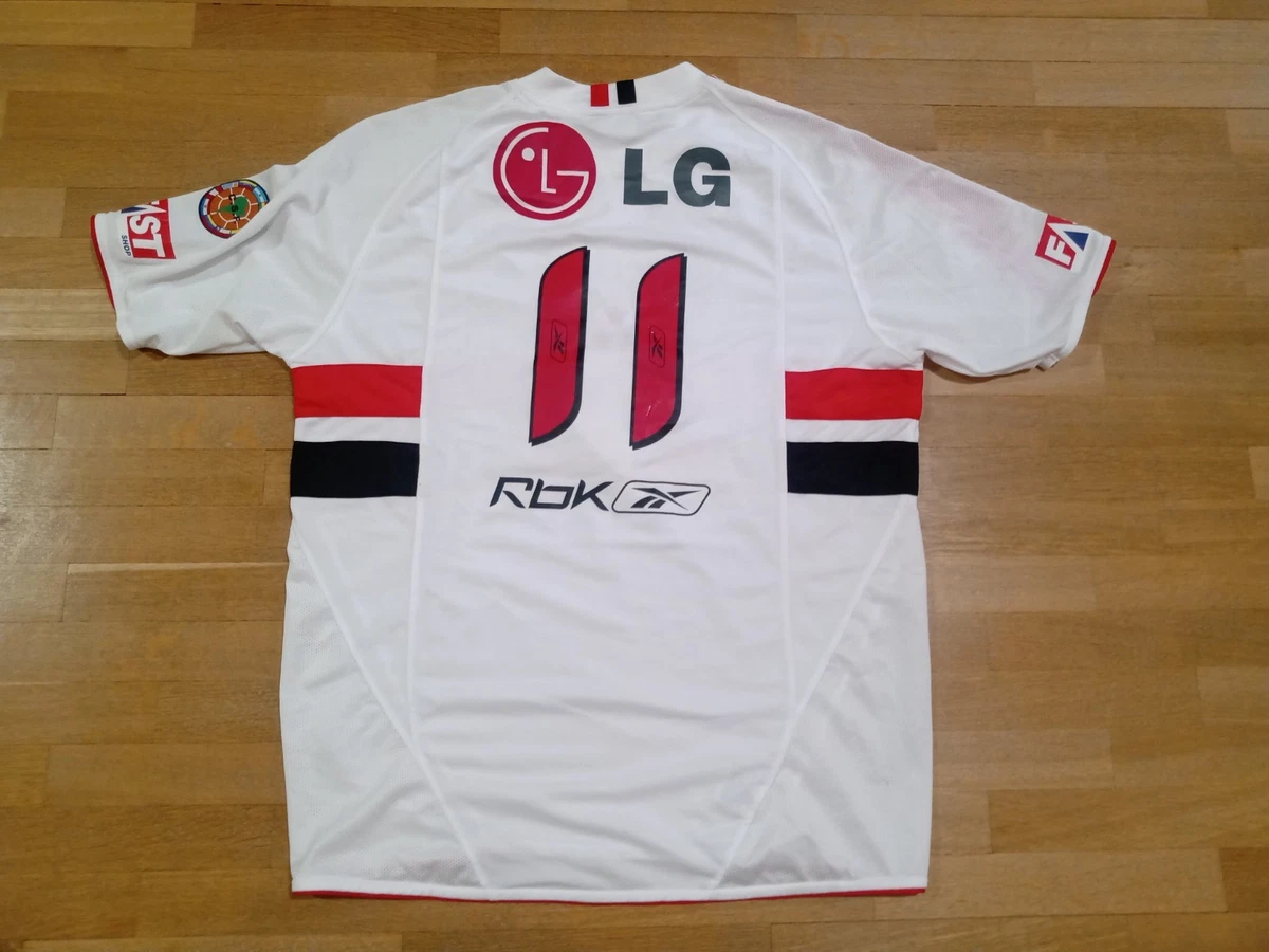 Reebok São Paulo FC White International Club Soccer Fan Apparel