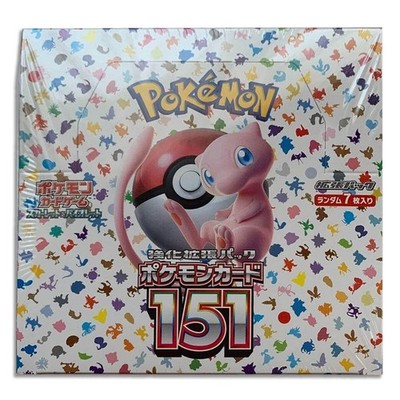 Pokemon TCG 151 Booster Box SV2A Japanese | eBay