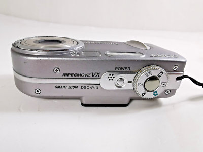 Sony Cyber-shot DSC-P10 5.0MP Digital Camera - Silver | eBay