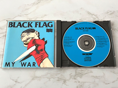Black Flag My War CD ORIGINAL EARLY PRESS 1990 SST CD 023 Henry