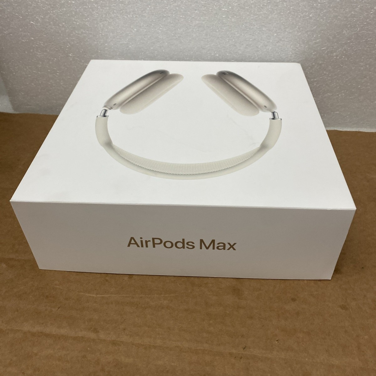 👀 Box Only 👀 Airpods Max Starlight Model A3184 | eBay