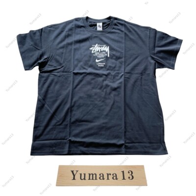 Nike x Stussy International T-Shirt Black White Green 3colors