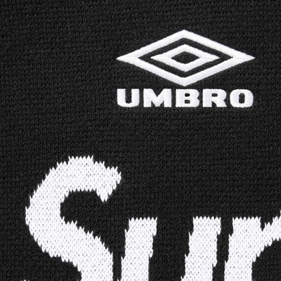 Size L - Supreme x Umbro Zip Up Sweater (Black) | eBay