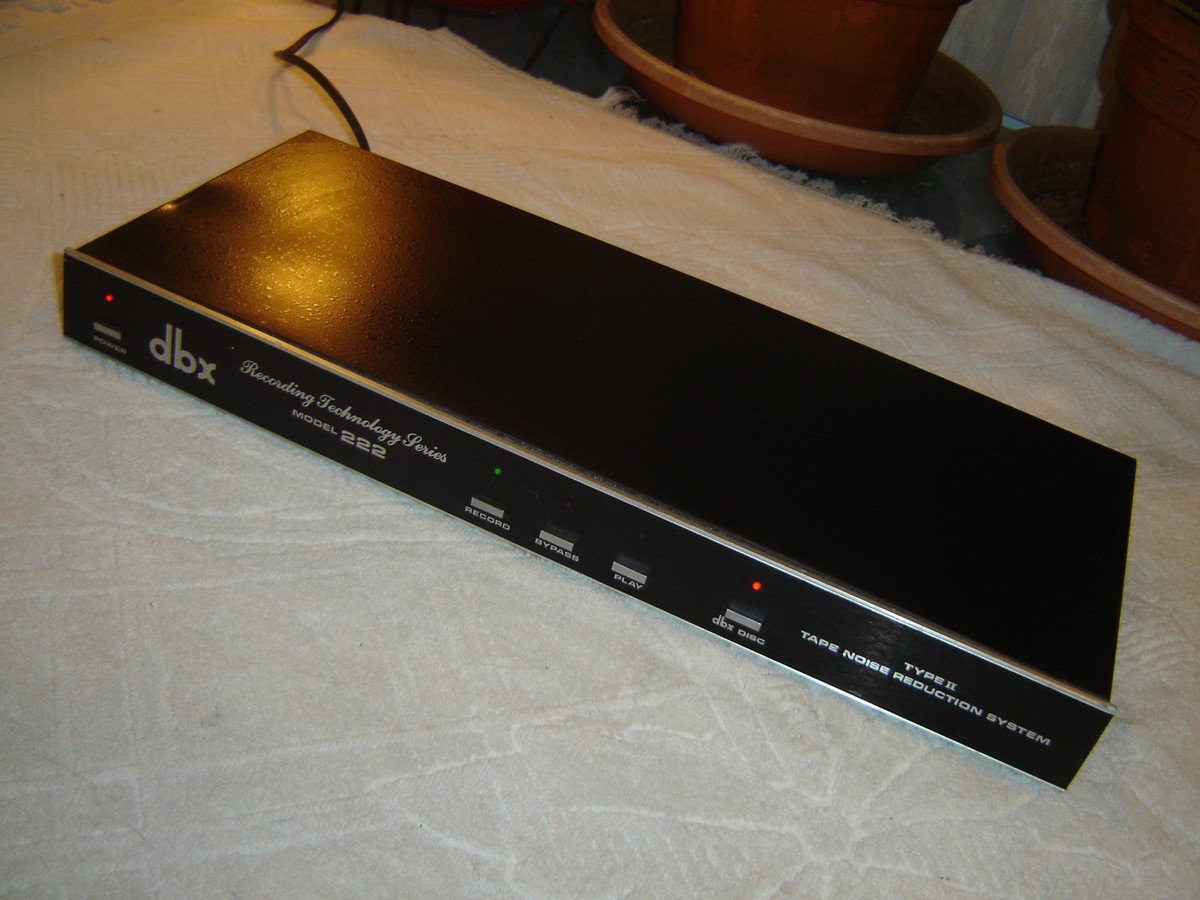 DBX 222, Type II Tape Noise Reduction System, Vintage Unit | eBay