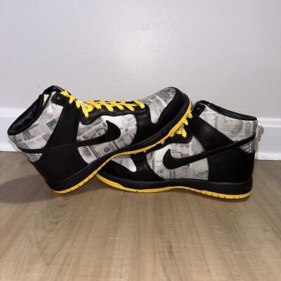 Size 9.5 - Nike Dunk High Supreme TZ LAF - Livestrong - FLOM - DS