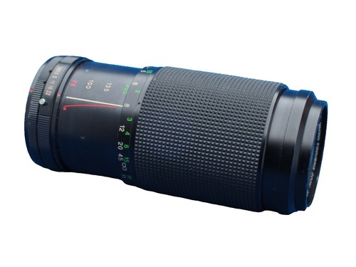 Canon AE-1 Program with Canon 35-105mm f3.5 FD Macro zoom lens AE1