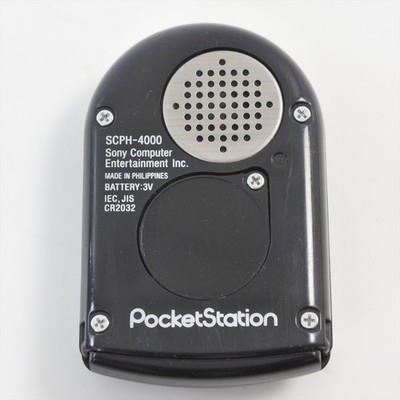 PS1 Pocket Station BLACK SCPH-4000 Playstation Sony Official 1507