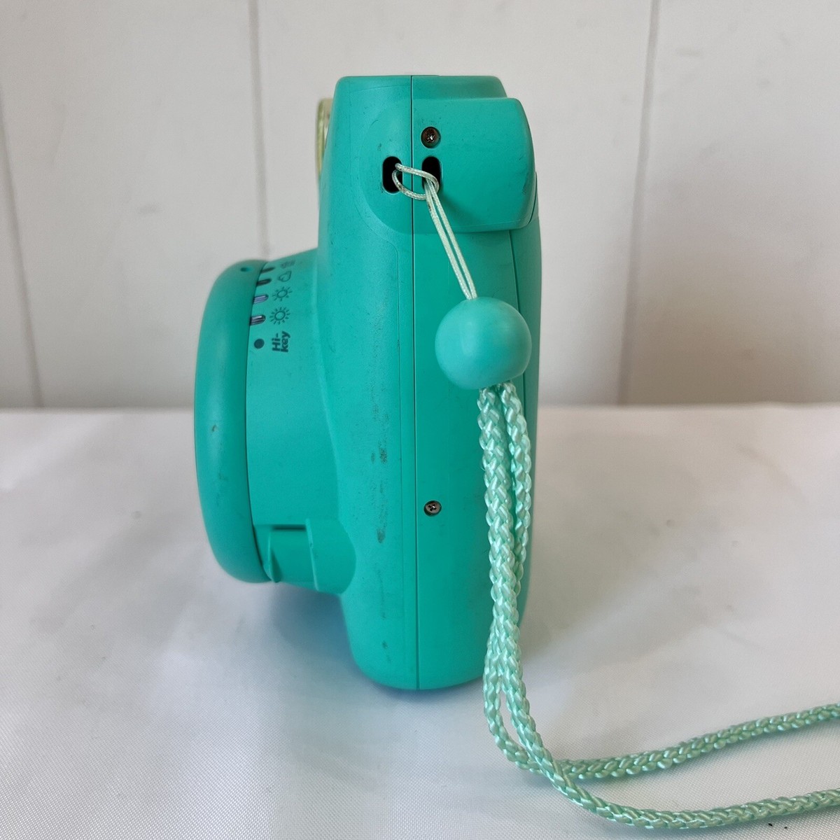 Fugifilm Instax Mini 8 Instant Camera Turquoise Green Tested