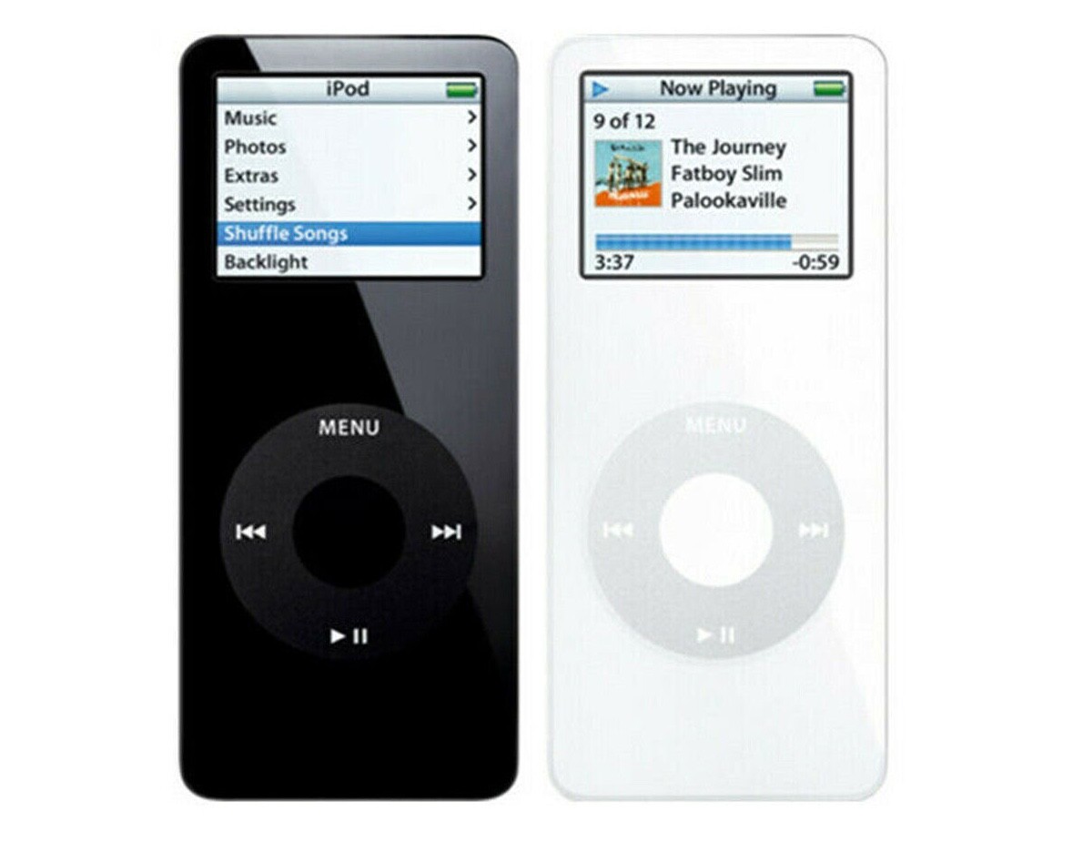 Apple iPod nano 1st Generation - 1GB, 2GB, 4GB - White/Black